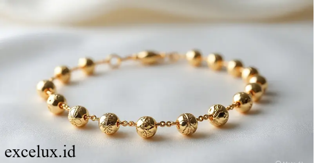 5 Model Gelang Emas 24 Karat Wajib Punya Muslimah Gen Z